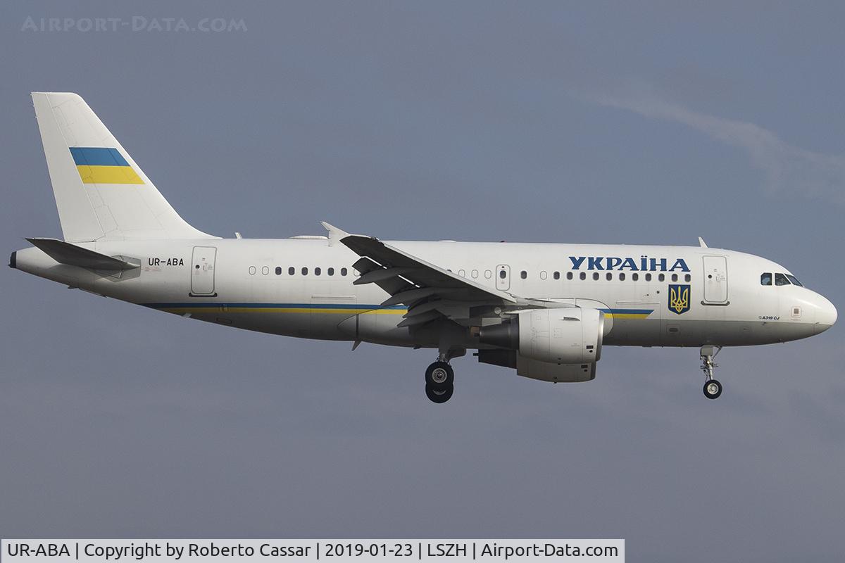 UR-ABA, 2007 Airbus A319-115 C/N 3260, World Economic Forum 2019