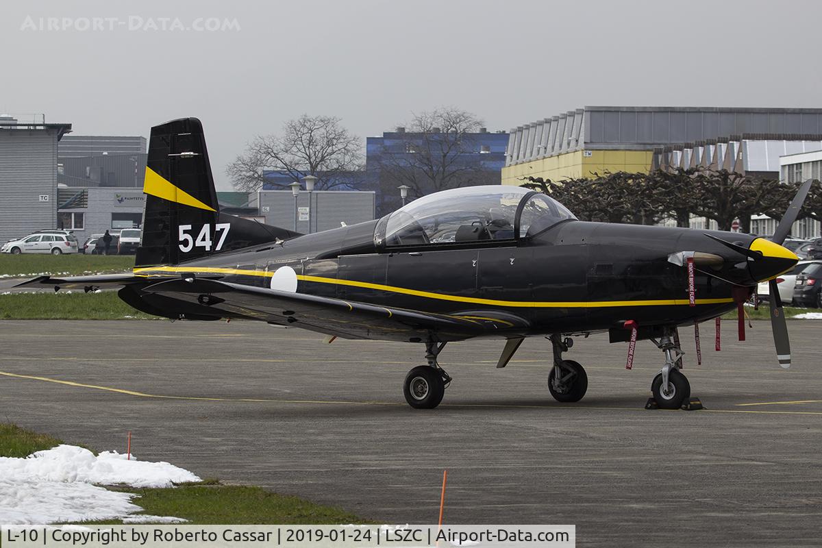L-10, Pilatus PC-7 Turbo Trainer C/N 547, Pilatus Factory