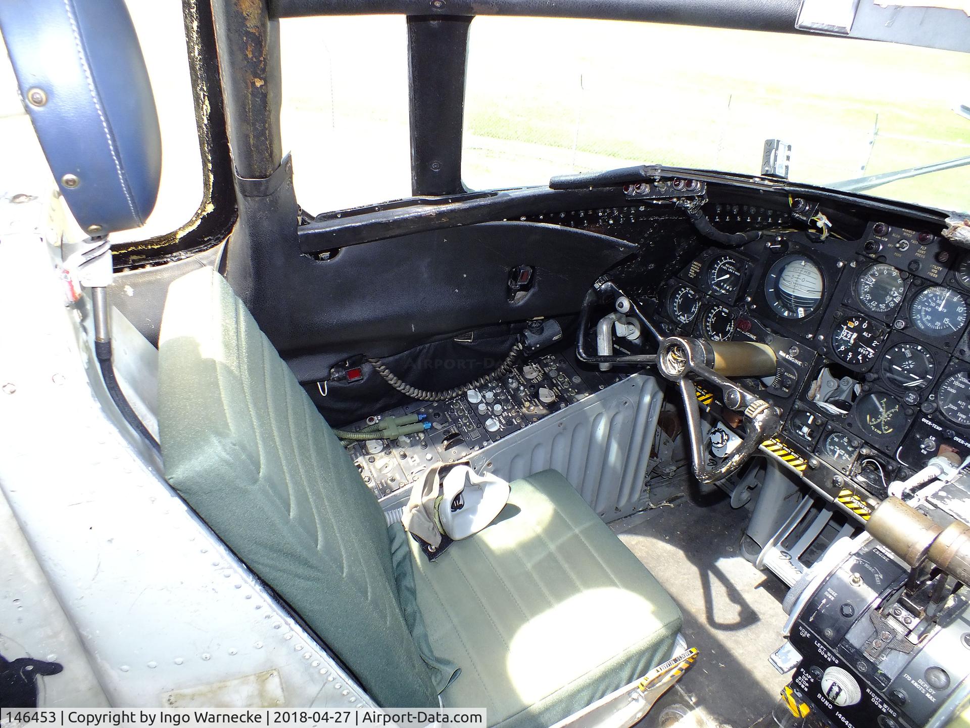 146453, Douglas EA-3B Skywarrior C/N 12405, Douglas EA-3B (A3D-2Q) Skywarrior at the Vintage Flying Museum, Fort Worth TX  #c
