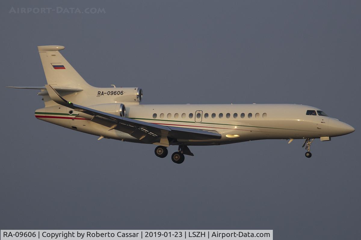 RA-09606, 2017 Dassault Falcon 8X C/N 408, World Economic Forum 2019