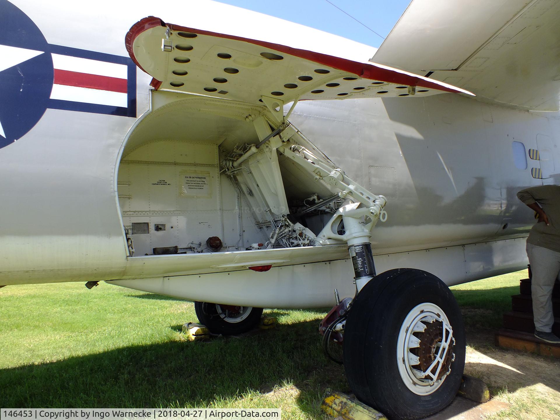 146453, Douglas EA-3B Skywarrior C/N 12405, Douglas EA-3B (A3D-2Q) Skywarrior at the Vintage Flying Museum, Fort Worth TX