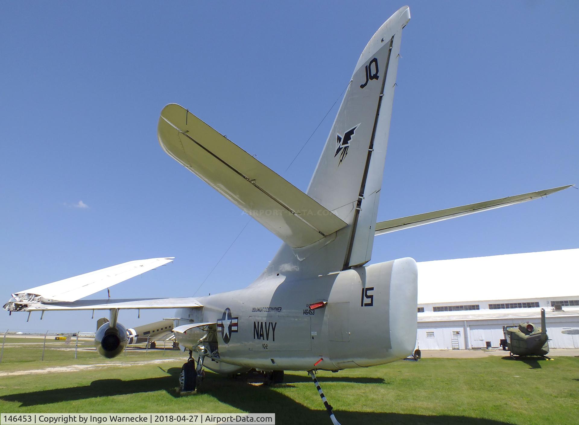 146453, Douglas EA-3B Skywarrior C/N 12405, Douglas EA-3B (A3D-2Q) Skywarrior at the Vintage Flying Museum, Fort Worth TX