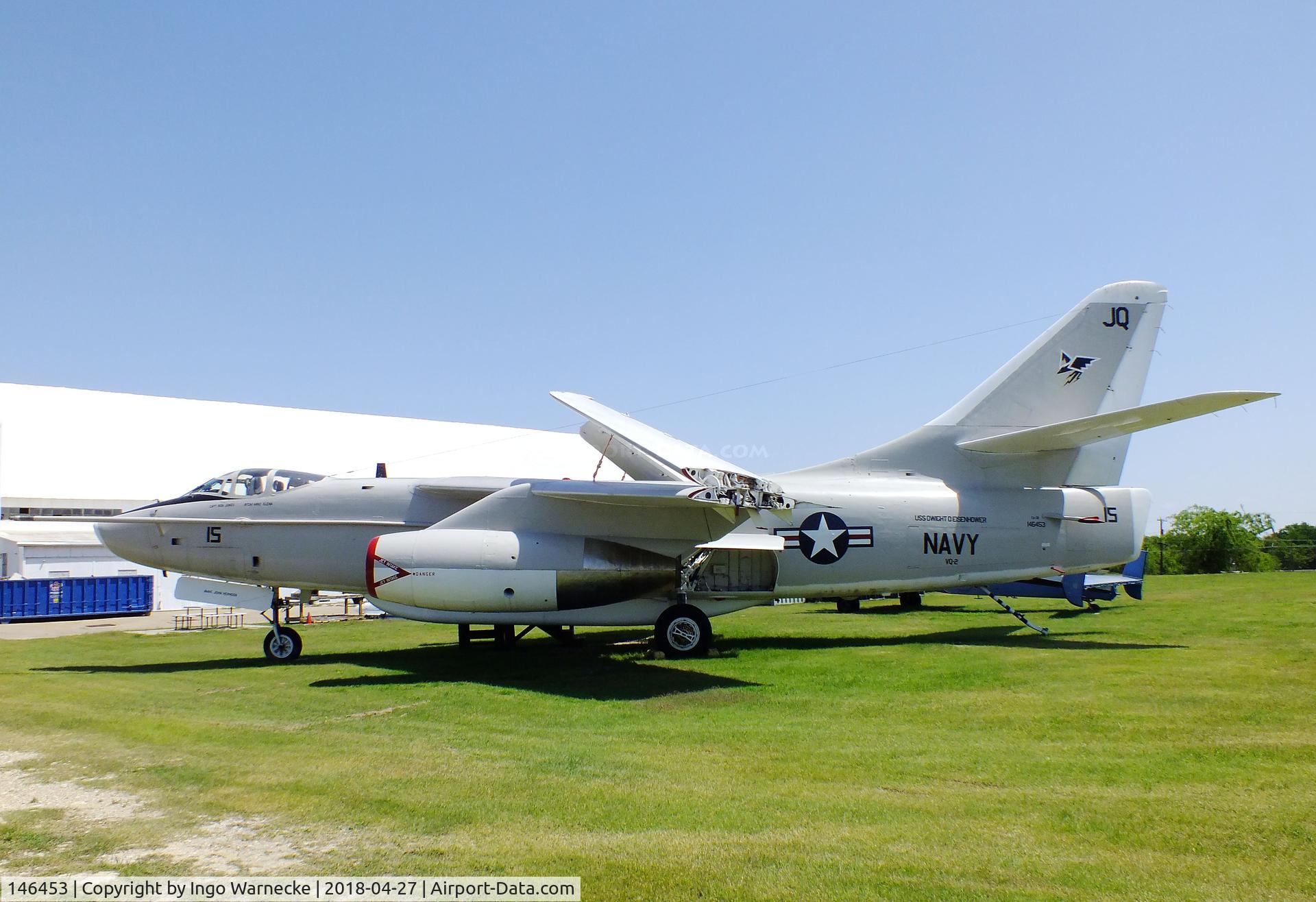 146453, Douglas EA-3B Skywarrior C/N 12405, Douglas EA-3B (A3D-2Q) Skywarrior at the Vintage Flying Museum, Fort Worth TX