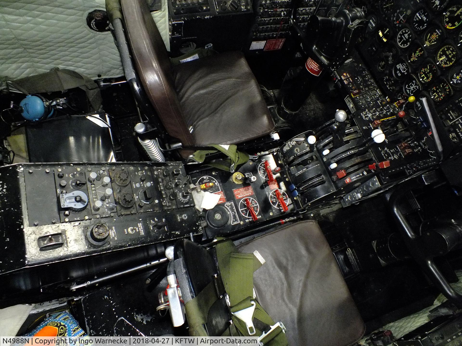 N4988N, 1964 Douglas-On Mark B-26K Counter Invader C/N 27477 (was 44-34198), Douglas / On Mark B-26K Counter Invader, undergoing restoration and mainenance, at the Vintage Flying Museum, Fort Worth TX  #c
