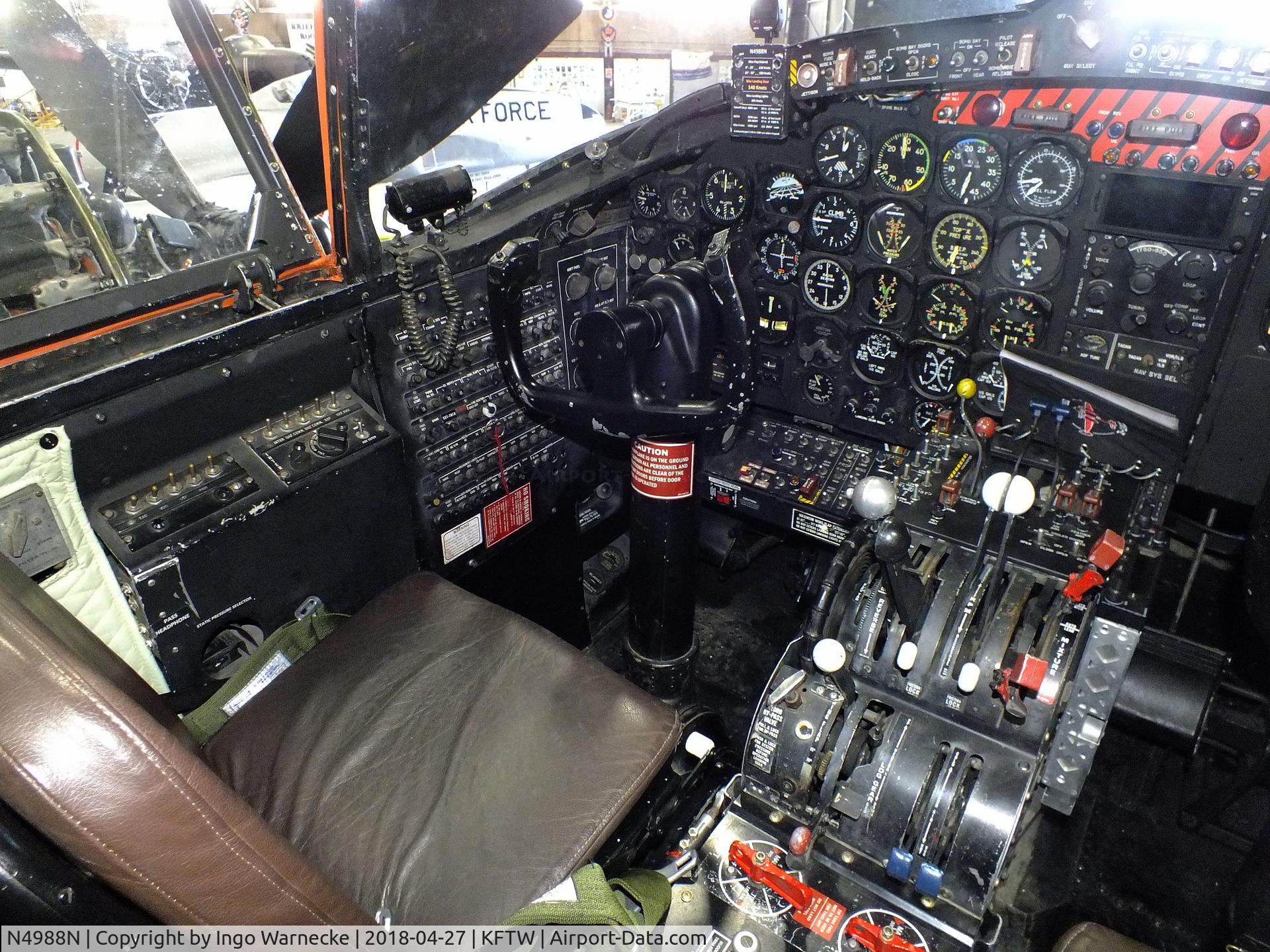 N4988N, 1964 Douglas-On Mark B-26K Counter Invader C/N 27477 (was 44-34198), Douglas / On Mark B-26K Counter Invader, undergoing restoration and mainenance, at the Vintage Flying Museum, Fort Worth TX  #c