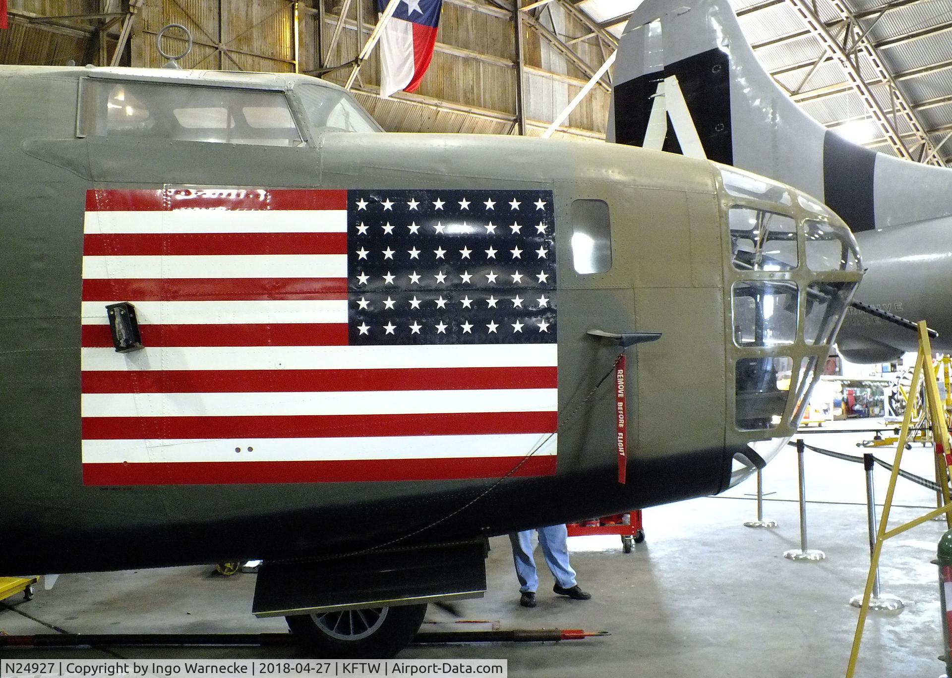 N24927, 1940 Consolidated Vultee RLB30 (B-24) C/N 18, Consolidated LB-30A, reconfigured as B-24A Liberator at the Vintage Flying Museum, Fort Worth TX