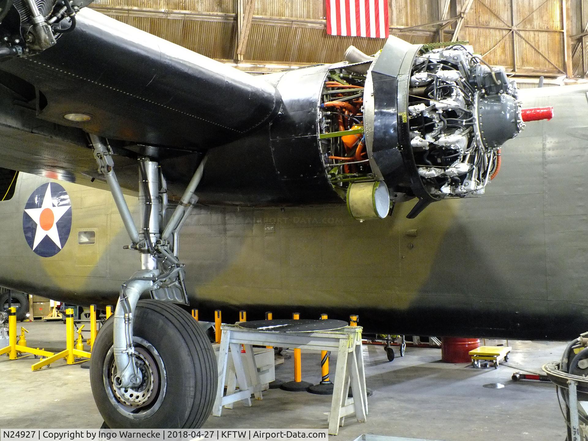 N24927, 1940 Consolidated Vultee RLB30 (B-24) C/N 18, Consolidated LB-30A, reconfigured as B-24A Liberator at the Vintage Flying Museum, Fort Worth TX