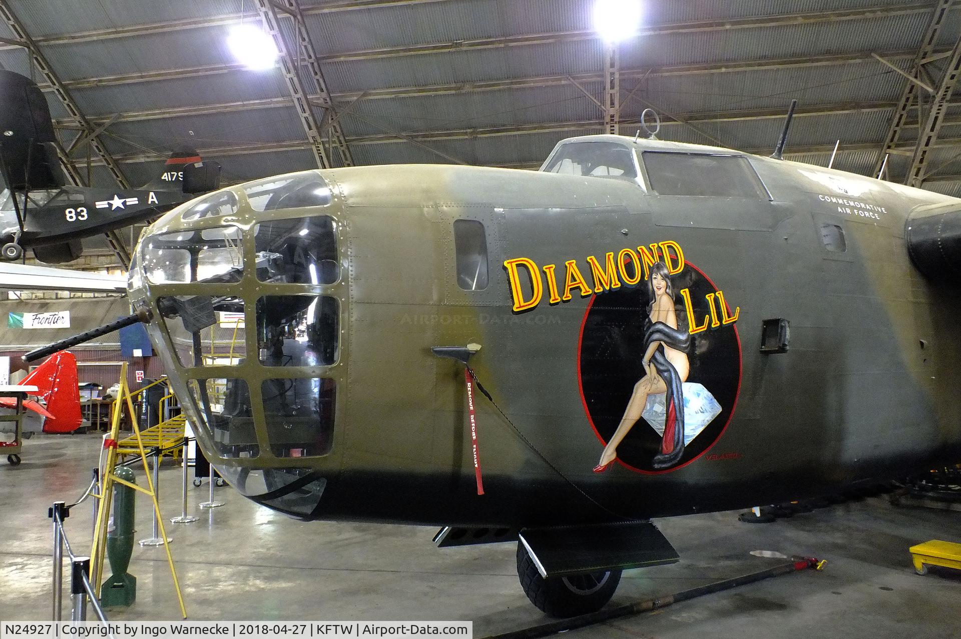 N24927, 1940 Consolidated Vultee RLB30 (B-24) C/N 18, Consolidated LB-30A, reconfigured as B-24A Liberator at the Vintage Flying Museum, Fort Worth TX