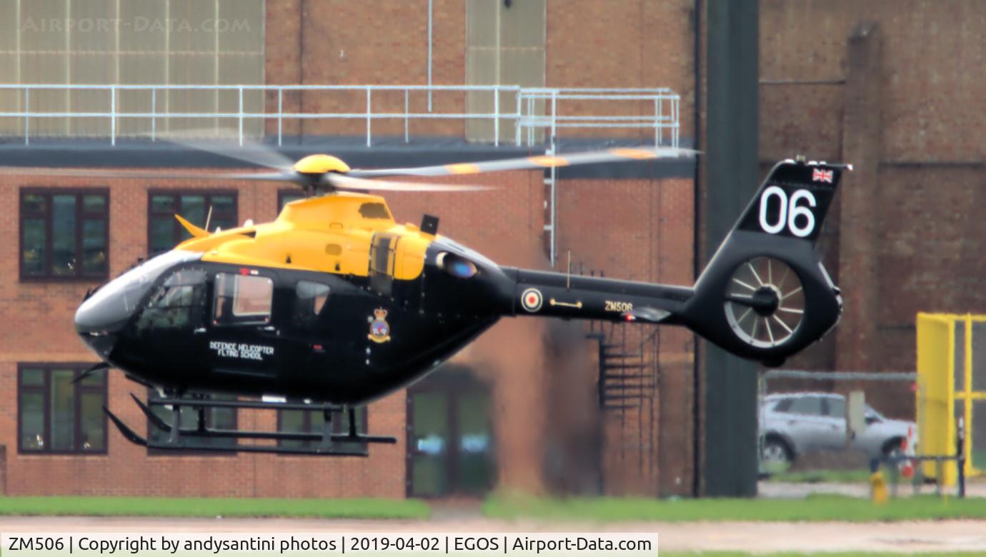 ZM506, 2016 Airbus Helicopters Juno HT.1 (EC-135T-3H) C/N 2003, taken at EGOS