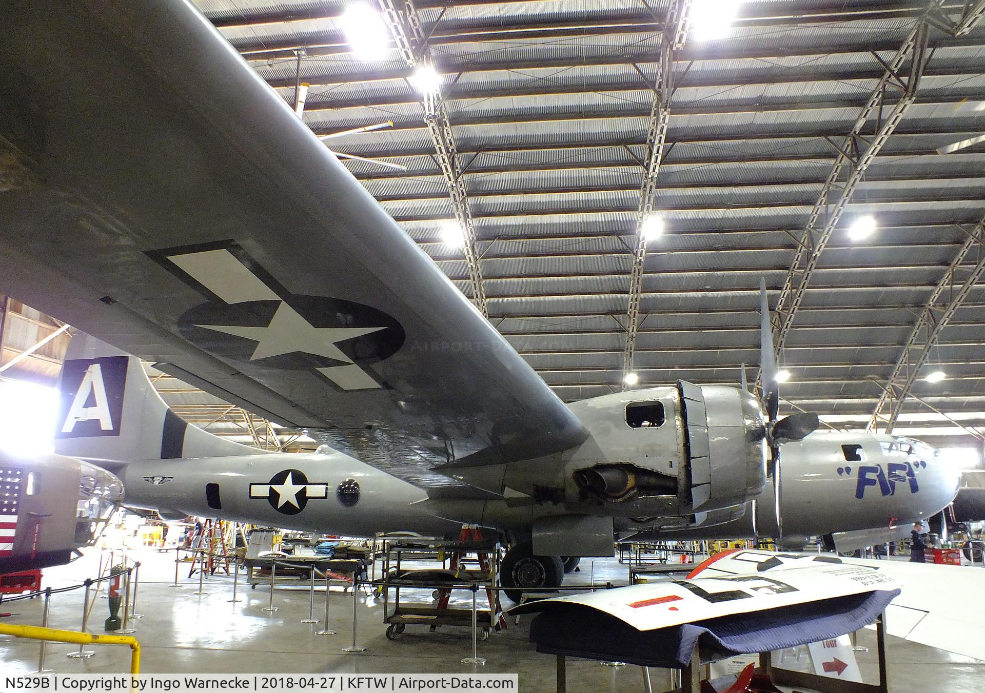 N529B, 1944 Boeing B-29A-60-BN Superfortress C/N 11547, Boeing B-29A Superfortress at the Vintage Flying Museum, Fort Worth TX
