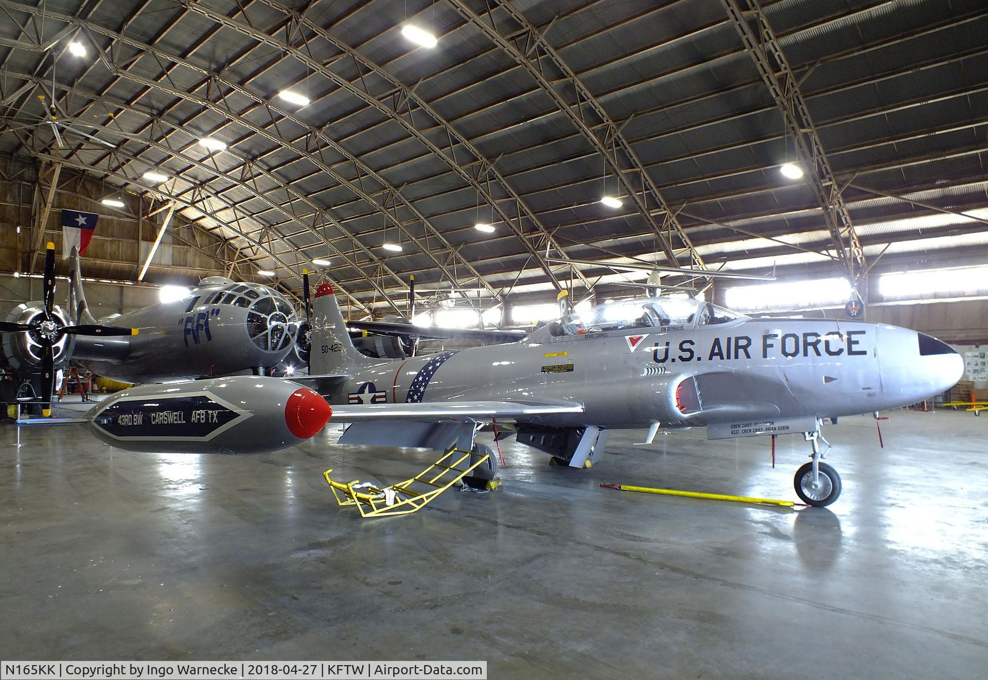 N165KK, Canadair CT-133 Silver Star 3 C/N T33-165, Canadair CT-133 Silver Star 3 (T-33) at the Vintage Flying Museum, Fort Worth TX