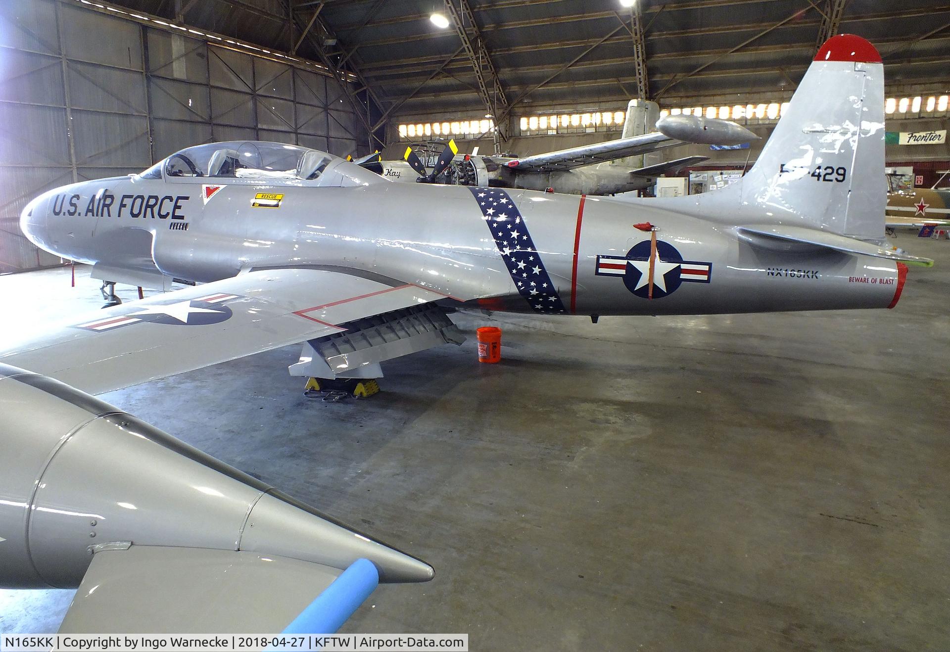 N165KK, Canadair CT-133 Silver Star 3 C/N T33-165, Canadair CT-133 Silver Star 3 (T-33) at the Vintage Flying Museum, Fort Worth TX