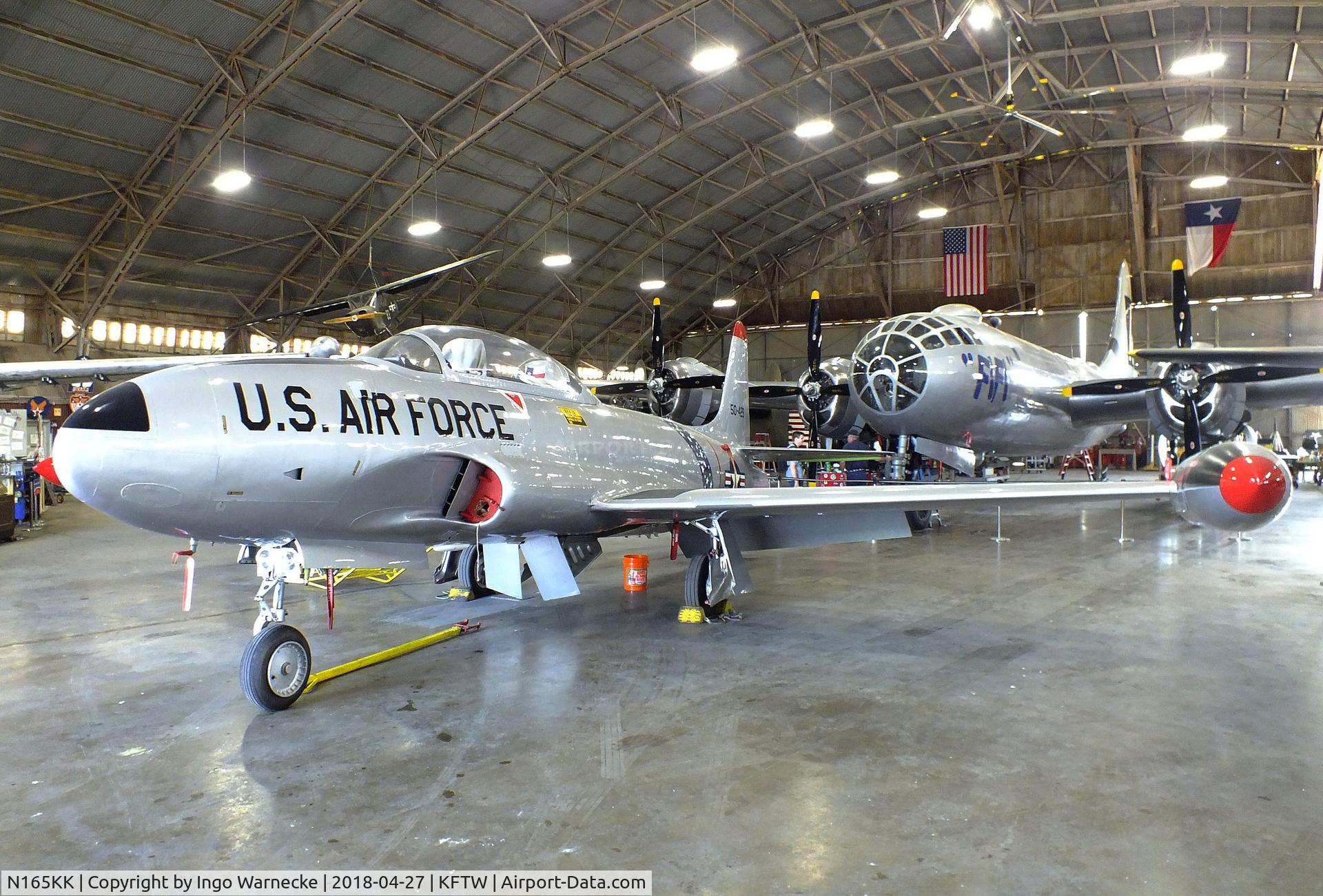 N165KK, Canadair CT-133 Silver Star 3 C/N T33-165, Canadair CT-133 Silver Star 3 (T-33) at the Vintage Flying Museum, Fort Worth TX