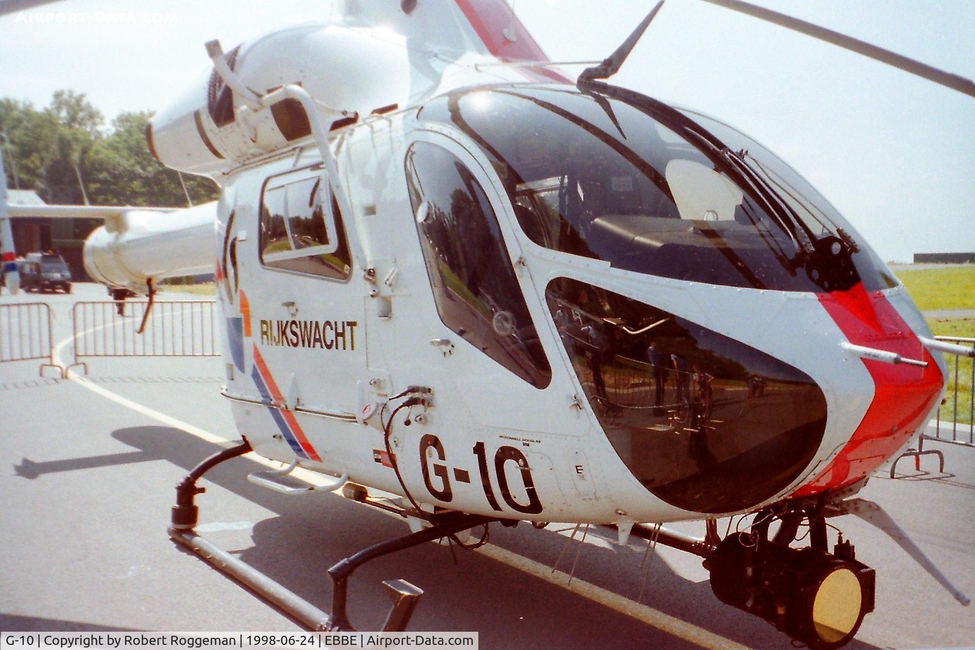 G-10, 1996 McDonnell Douglas MD-900 Explorer C/N 900-00034, OPEN DAY.RIJKSWACHT-GENDARMERIE.