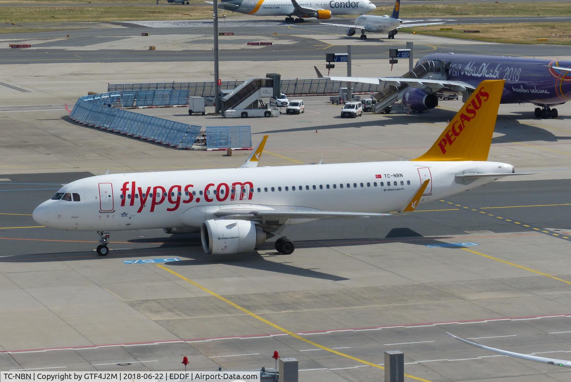 TC-NBN, 2017 Airbus A320-251N C/N 8020, TC-NBN  at Frankfurt 22.6.18
