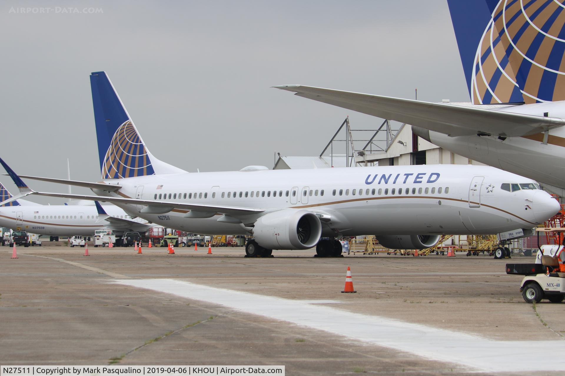 N27511, 2018 Boeing 737-9 MAX C/N 64493, Boeing 737-9 MAX