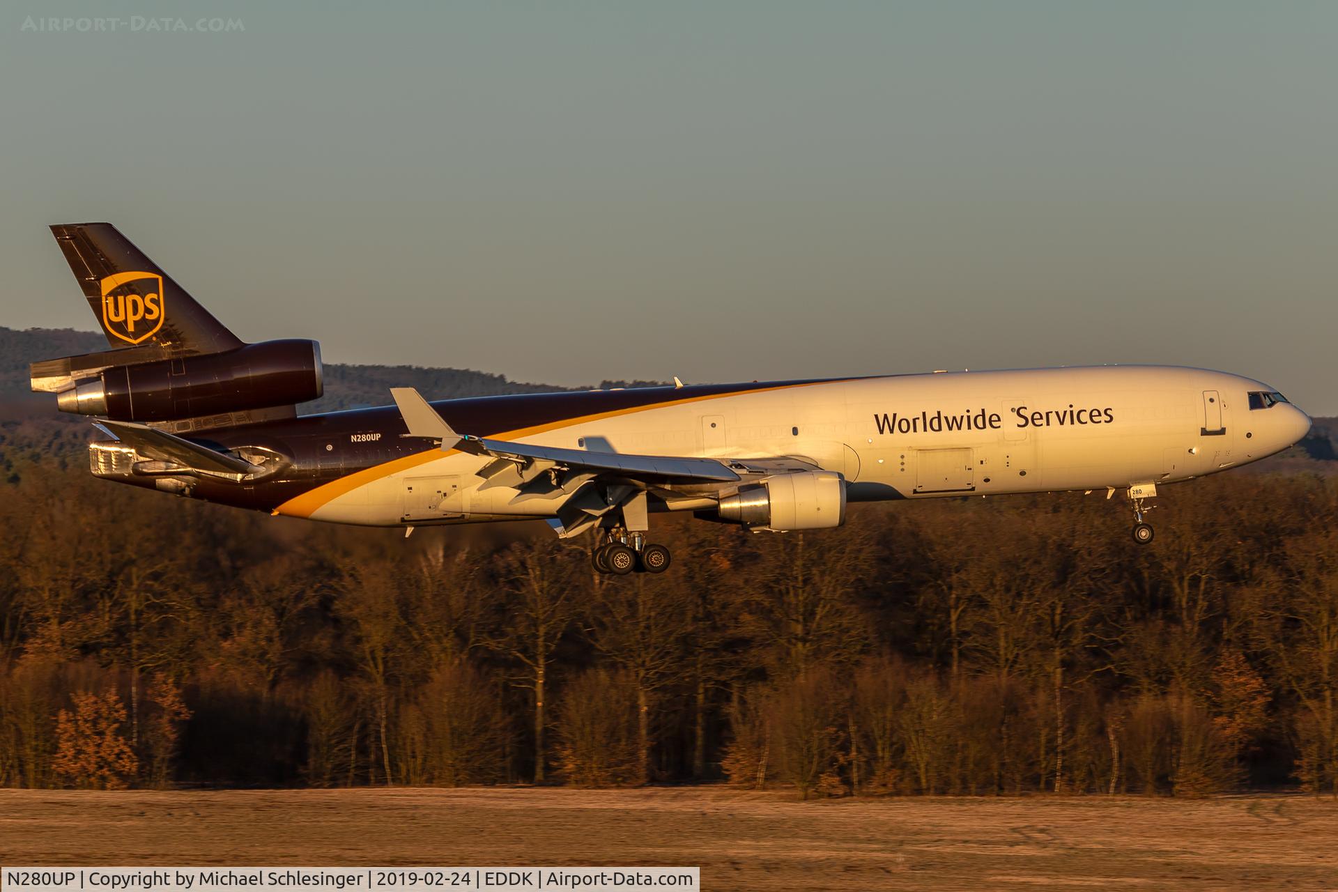 N280UP, 1997 McDonnell Douglas MD-11F C/N 48634, N280UP - McDonnell Douglas MD-11F - United Parcel Service (UPS)
