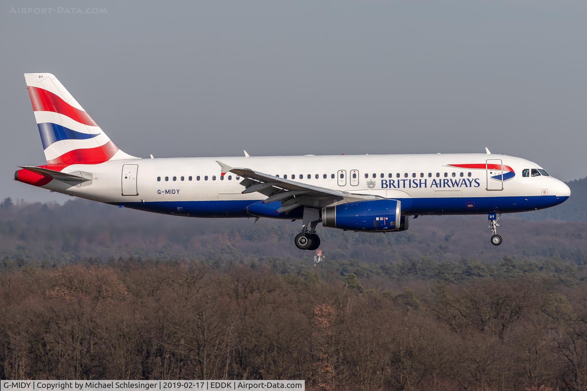 G-MIDY, 1999 Airbus A320-232 C/N 1014, G-MIDY - Airbus A320-232 - British Airways