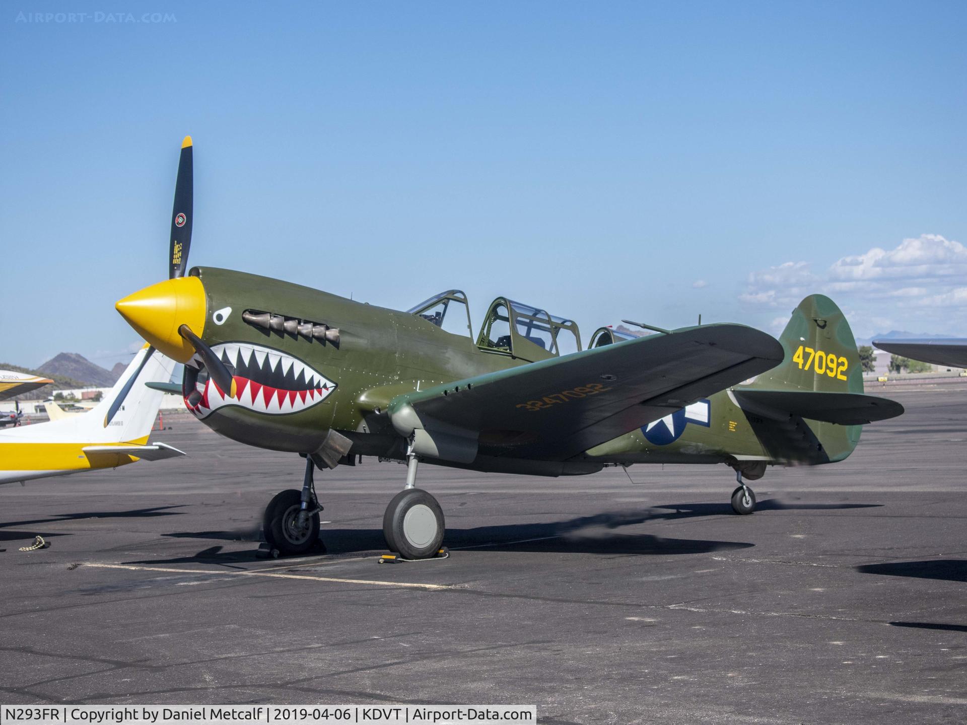 N293FR, 1944 Curtiss TP-40N Warhawk C/N 42-104721 (28483), Wings of Freedom Tour at Phoenix Deer Valley Airport