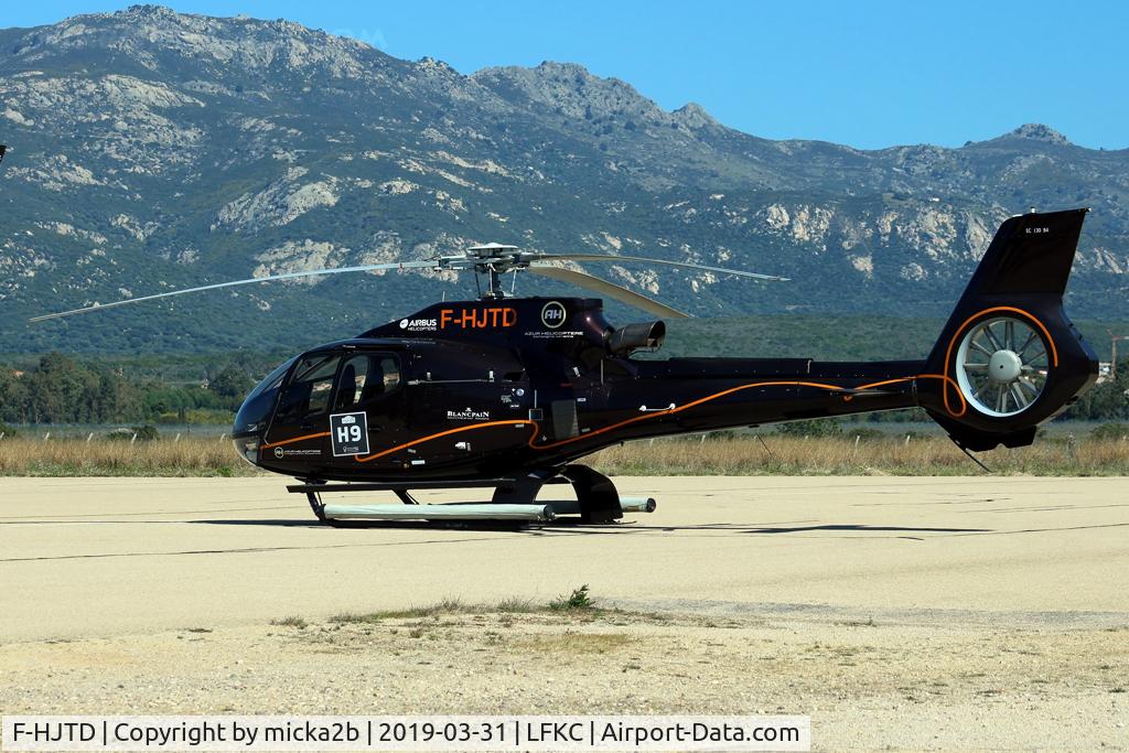 F-HJTD, 2009 Eurocopter EC-130B-4 (AS-350B-4) C/N 4772, Parked