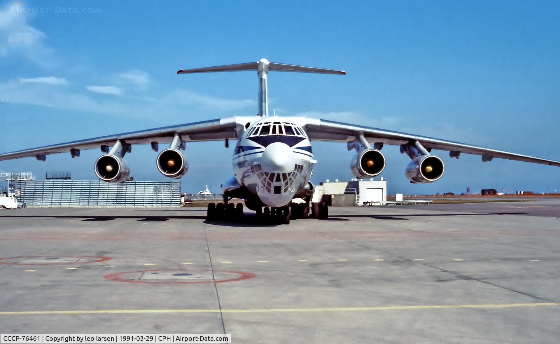 CCCP-76461, 1981 Ilyushin Il-76T C/N 00134 31935, Copenhagen 29.3.1991