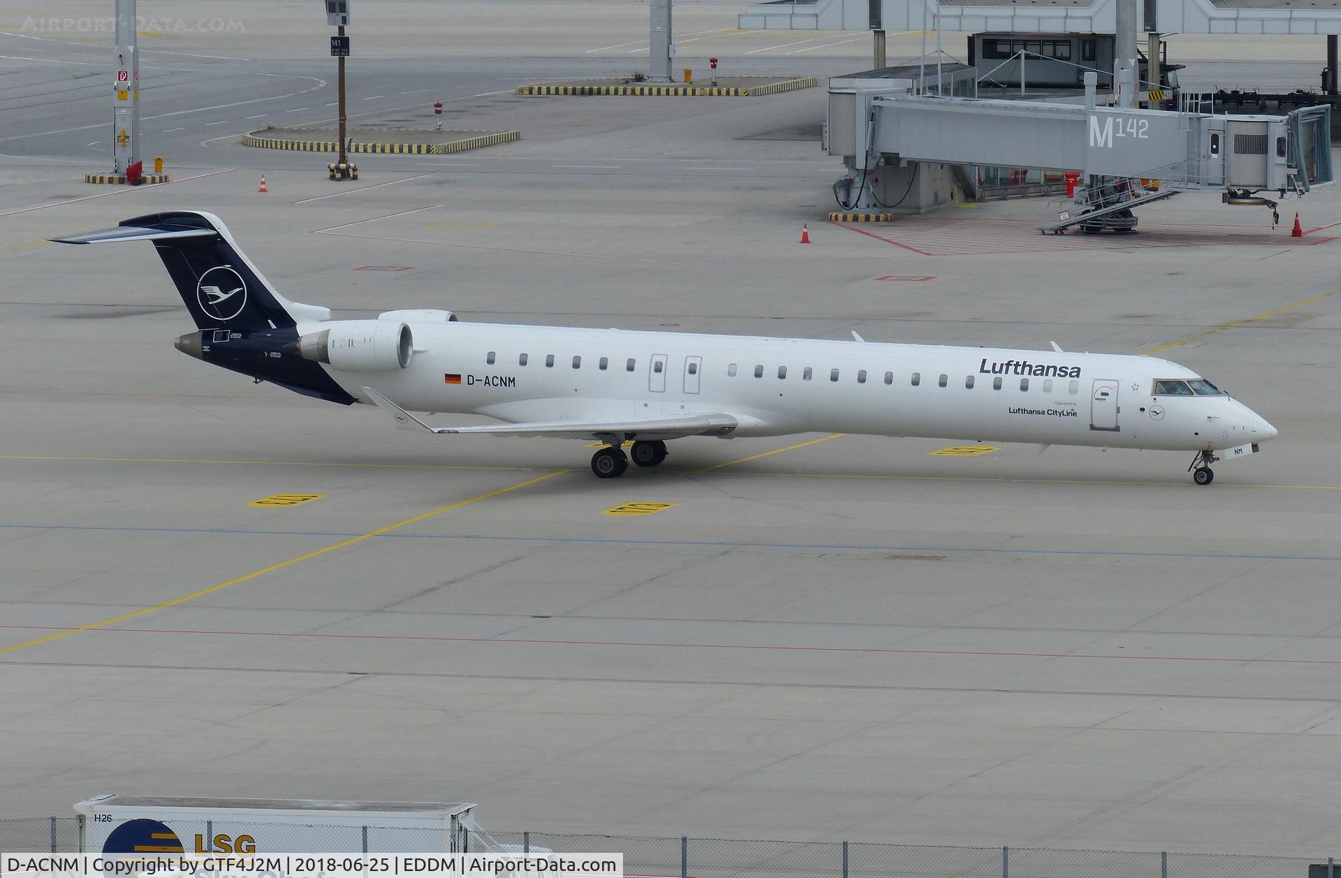 D-ACNM, 2010 Bombardier CRJ-900LR (CL-600-2D24) C/N 15253, D-ACNM  at Munich 25.6.18