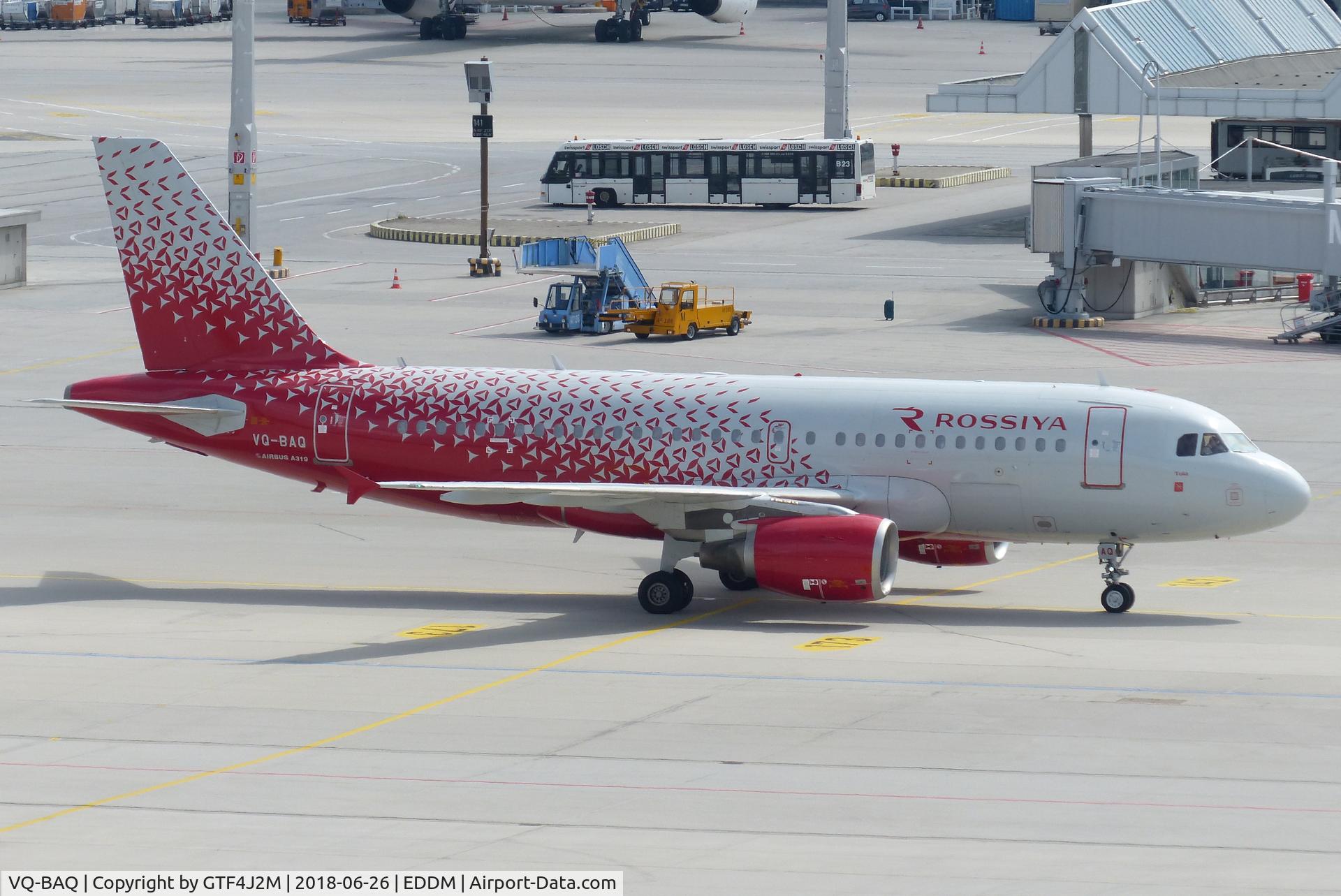 VQ-BAQ, 2001 Airbus A319-111 C/N 1560, VQ-BAQ  at Munich 26.6.18