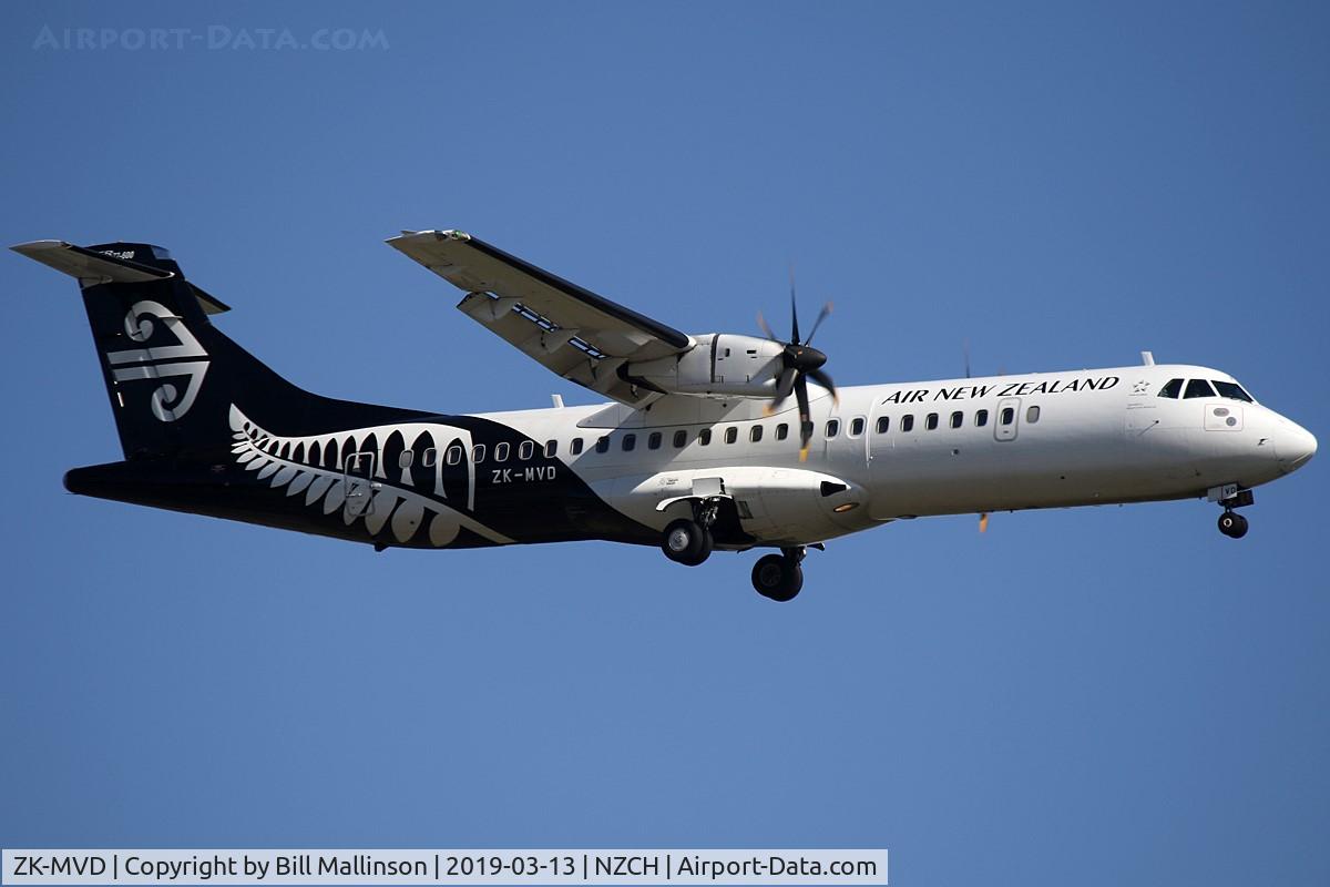 ZK-MVD, 2013 ATR 72-600 C/N 1117, finals