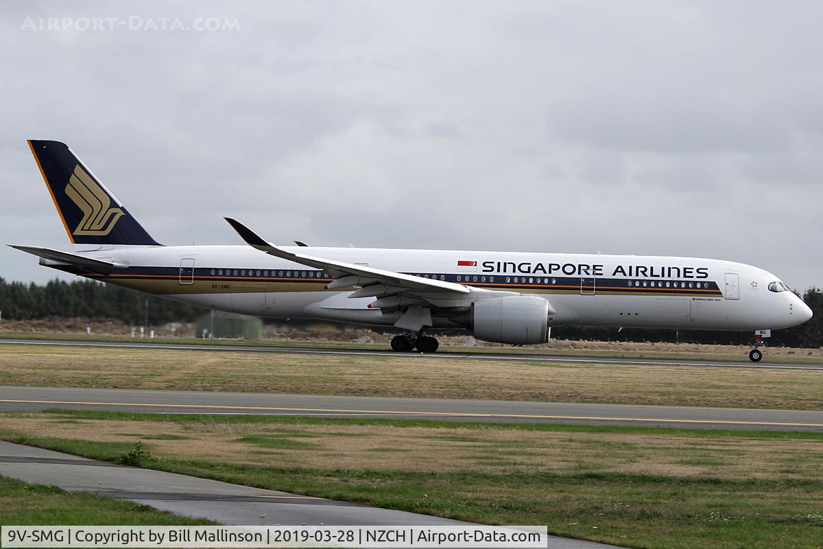 9V-SMG, 2016 Airbus A350-941 C/N 062, SQ297