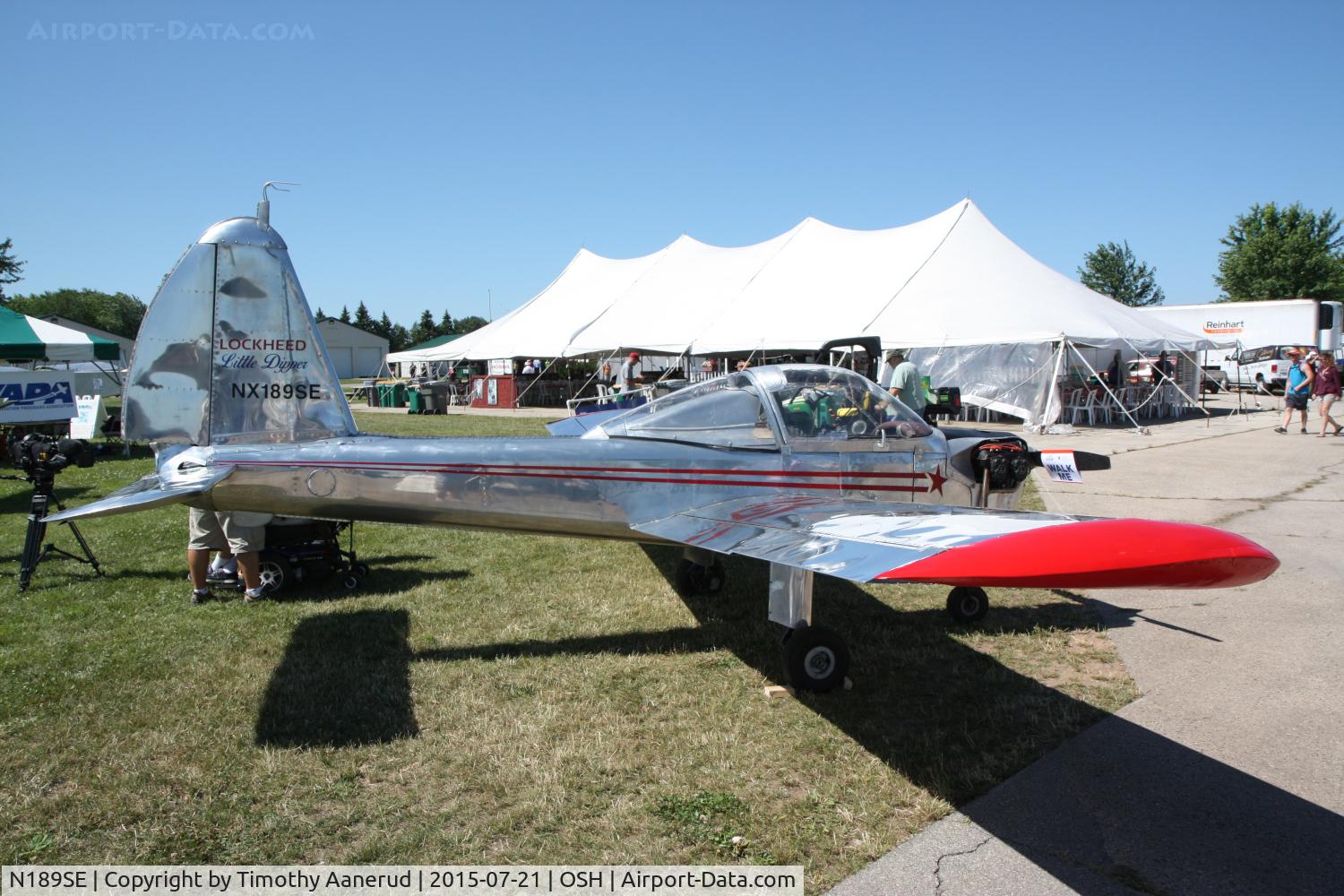 N189SE, 2014 Lockheed Model 33 Little Dipper Replica C/N 1, 2014 Lockheed Model 33 Little Dipper Replica, c/n: 1