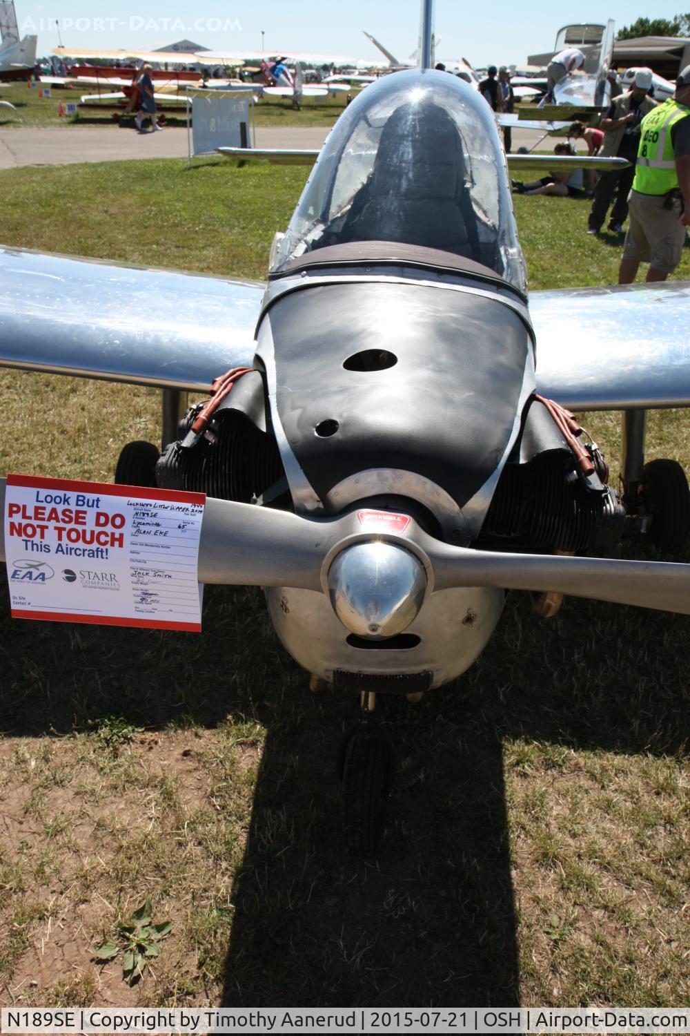 N189SE, 2014 Lockheed Model 33 Little Dipper Replica C/N 1, 2014 Lockheed Model 33 Little Dipper Replica, c/n: 1