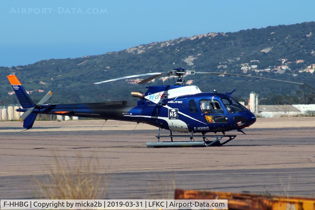 F-HHBG, 2016 Airbus Helicopters AS-350B-3 Ecureuil C/N 8281, Parked
