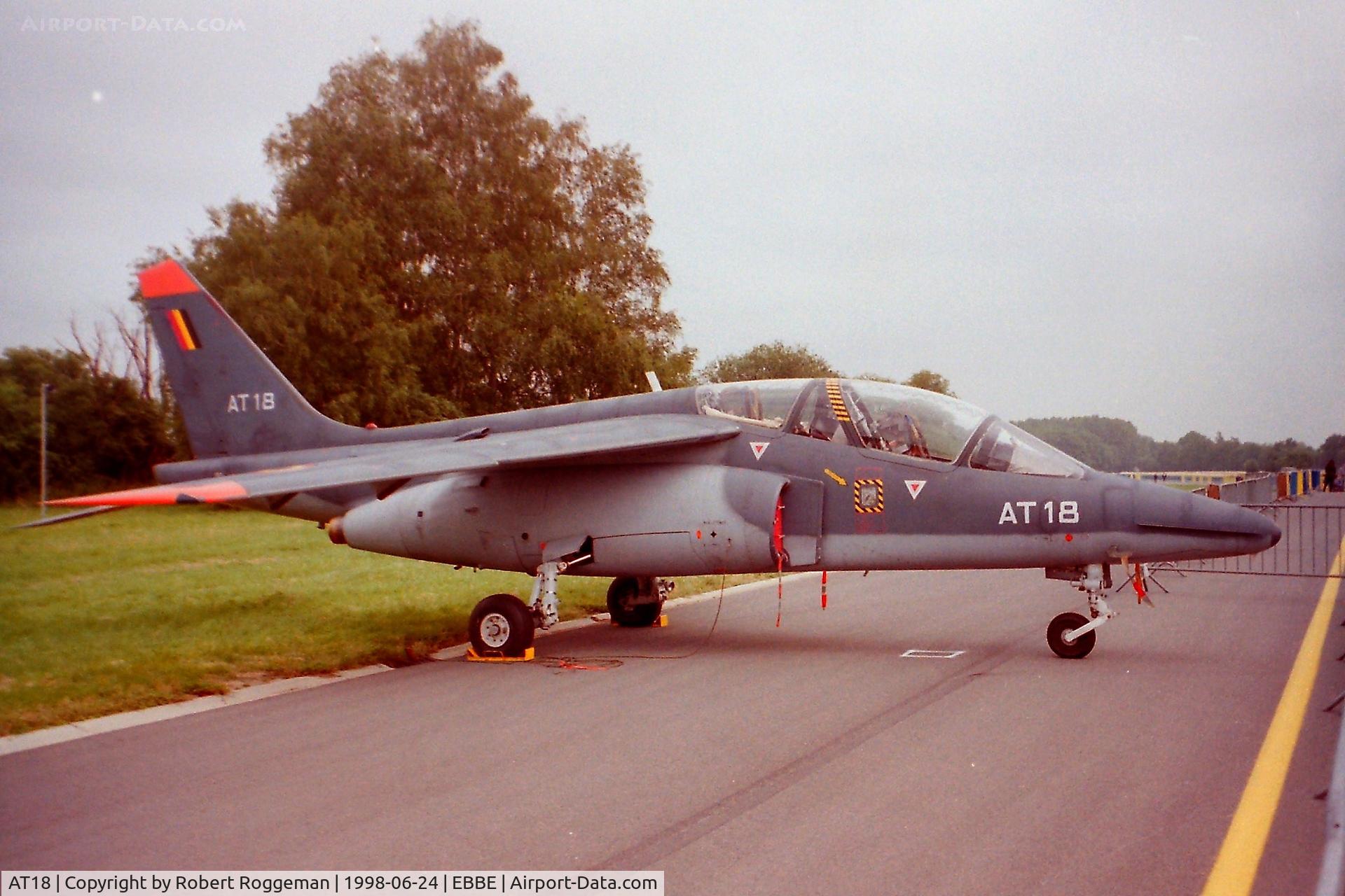 AT18, Dassault-Dornier Alpha Jet 1B C/N B18/1067, OPEN DAY.