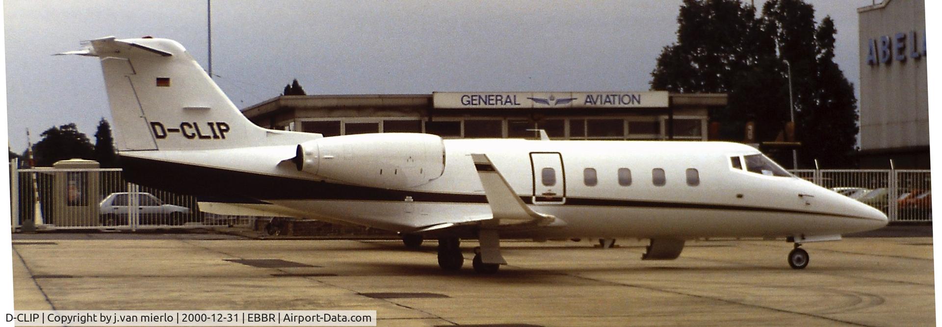 D-CLIP, 1981 Gates Learjet 55 C/N 55-004, Brussels G.A.T.