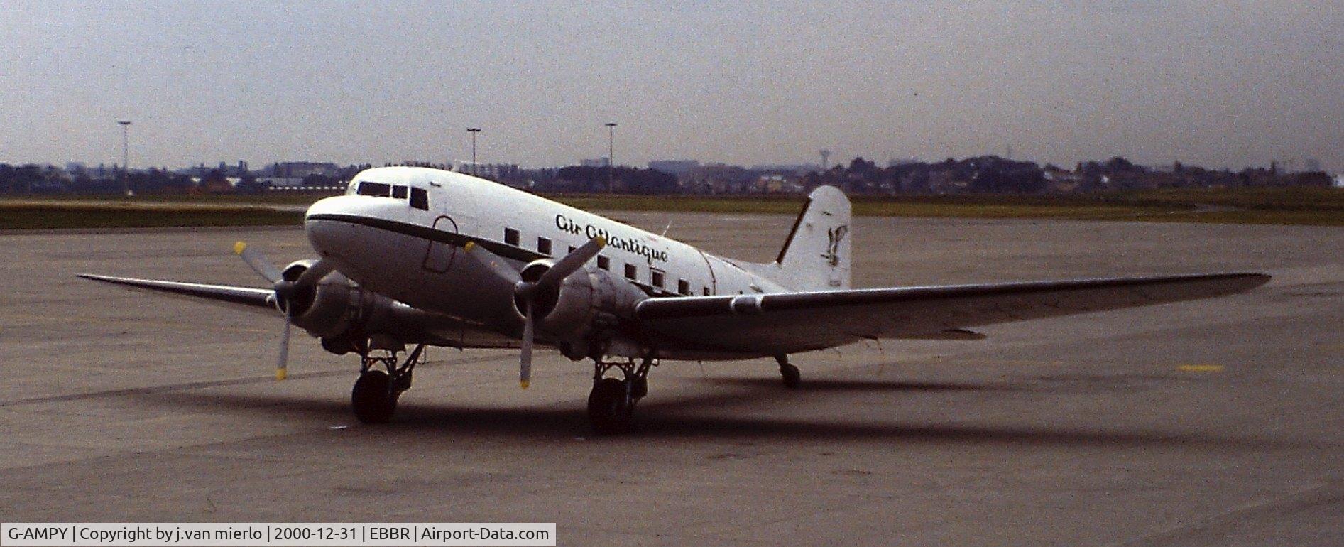 G-AMPY, 1944 Douglas C-47B-15-DK Dakota 4 C/N 26569, Brussels BRUCARGO '80s