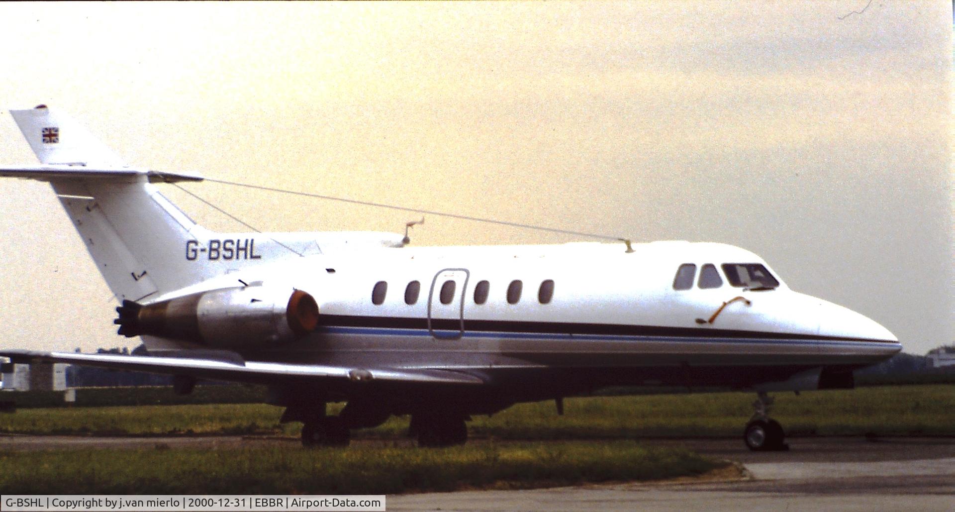 G-BSHL, 1973 Hawker Siddeley HS.125 Series 600B C/N 256024, Brussels, G.A.T.