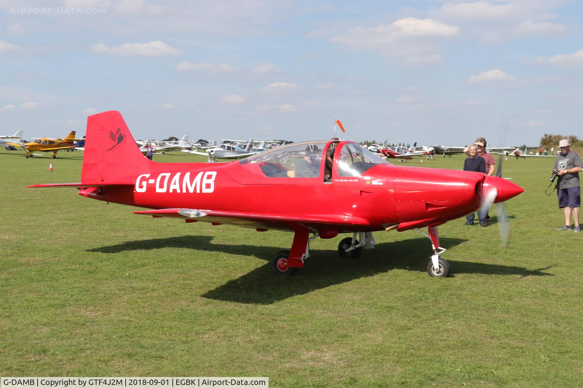 G-DAMB, 2007 Sequoia F-8L Falco C/N PFA 100-12153, G-DAMB  at Sywell 1.9.18