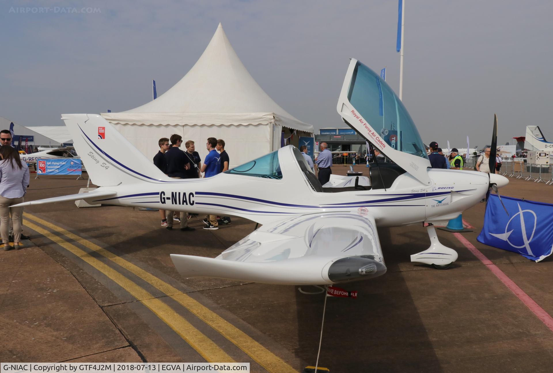 G-NIAC, 2017 TL Ultralight TL-2000UK Sting Carbon C/N LAA 347A-15425, G-NIAC  at Fairford 13.7.18
