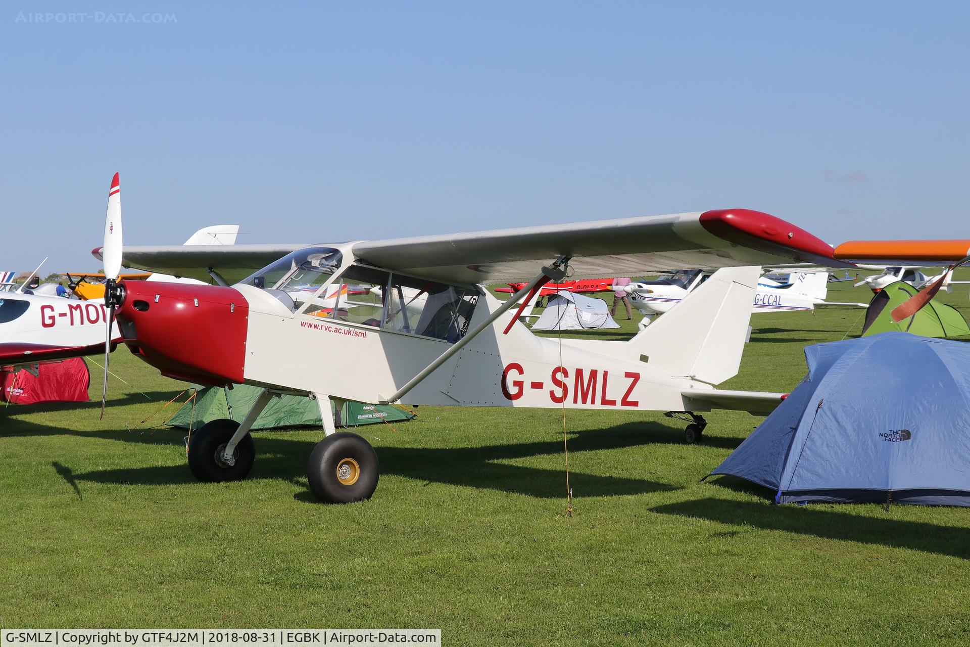 G-SMLZ, 2017 Groppo Trail Mk.2 C/N LAA 372-15327, G-SMLZ  at Sywell 31.8.18