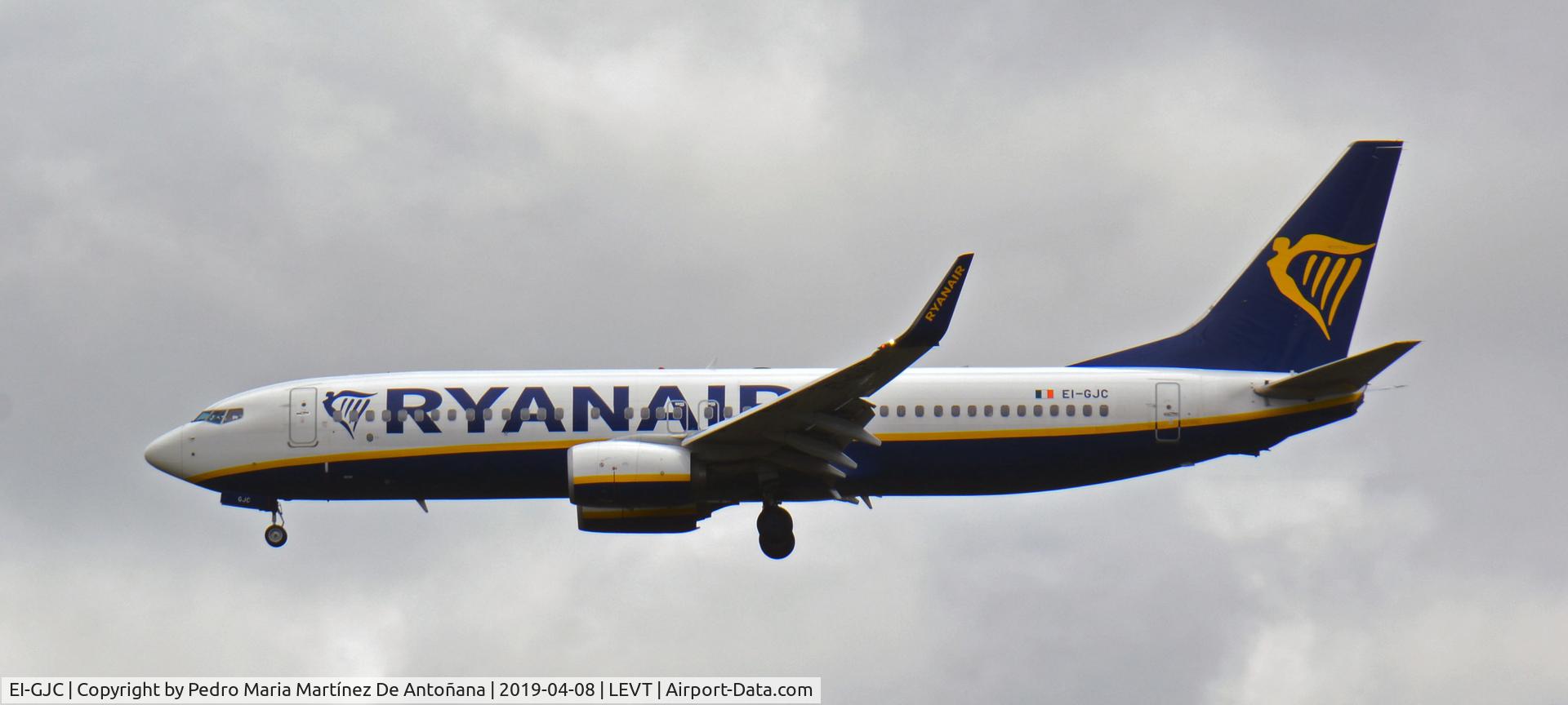 EI-GJC, 2018 Boeing 737-800 C/N 44824, Foronda - Vitoria-Gasteiz - Euskadi - España