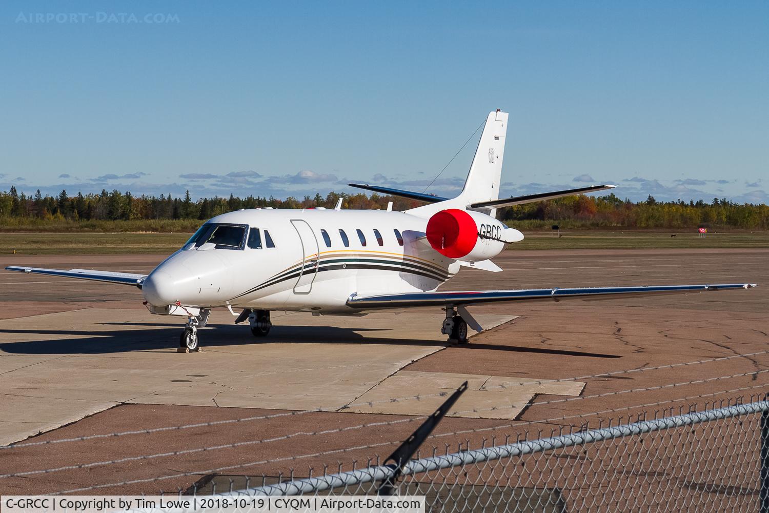 C-GRCC, 2002 Cessna 560XL Citation Excel C/N 560-5297, Parked on the apron.