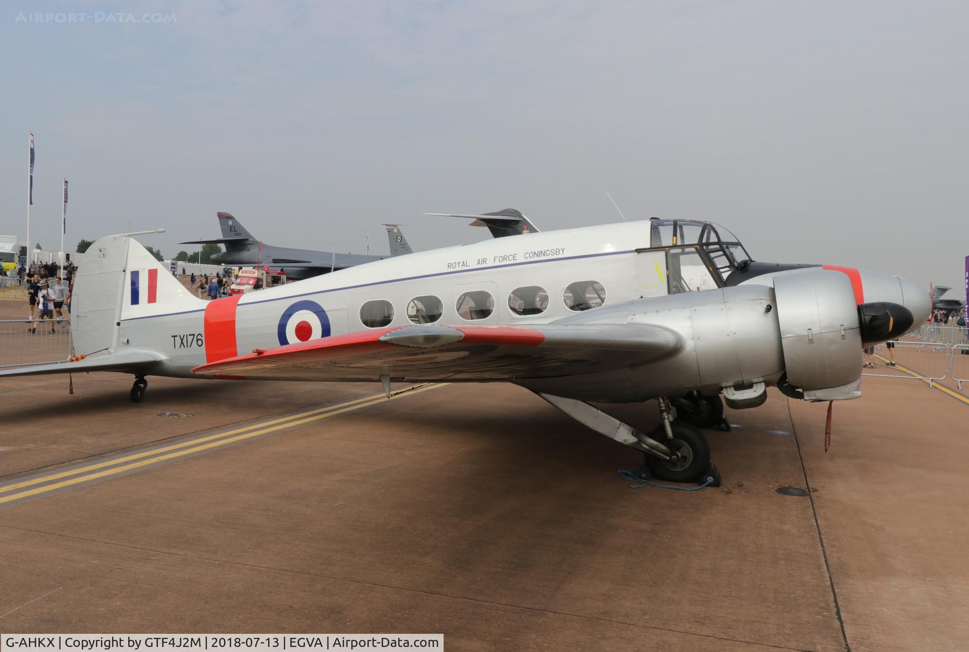 G-AHKX, 1946 Avro 652A Anson C.19 Series 2 C/N 1333, G-AHKX 'TX716'  at Fairford 13.7.18