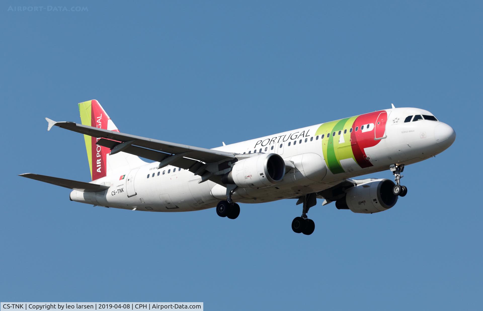 CS-TNK, 2000 Airbus A320-214 C/N 1206, Copenhagen 8.4.2019