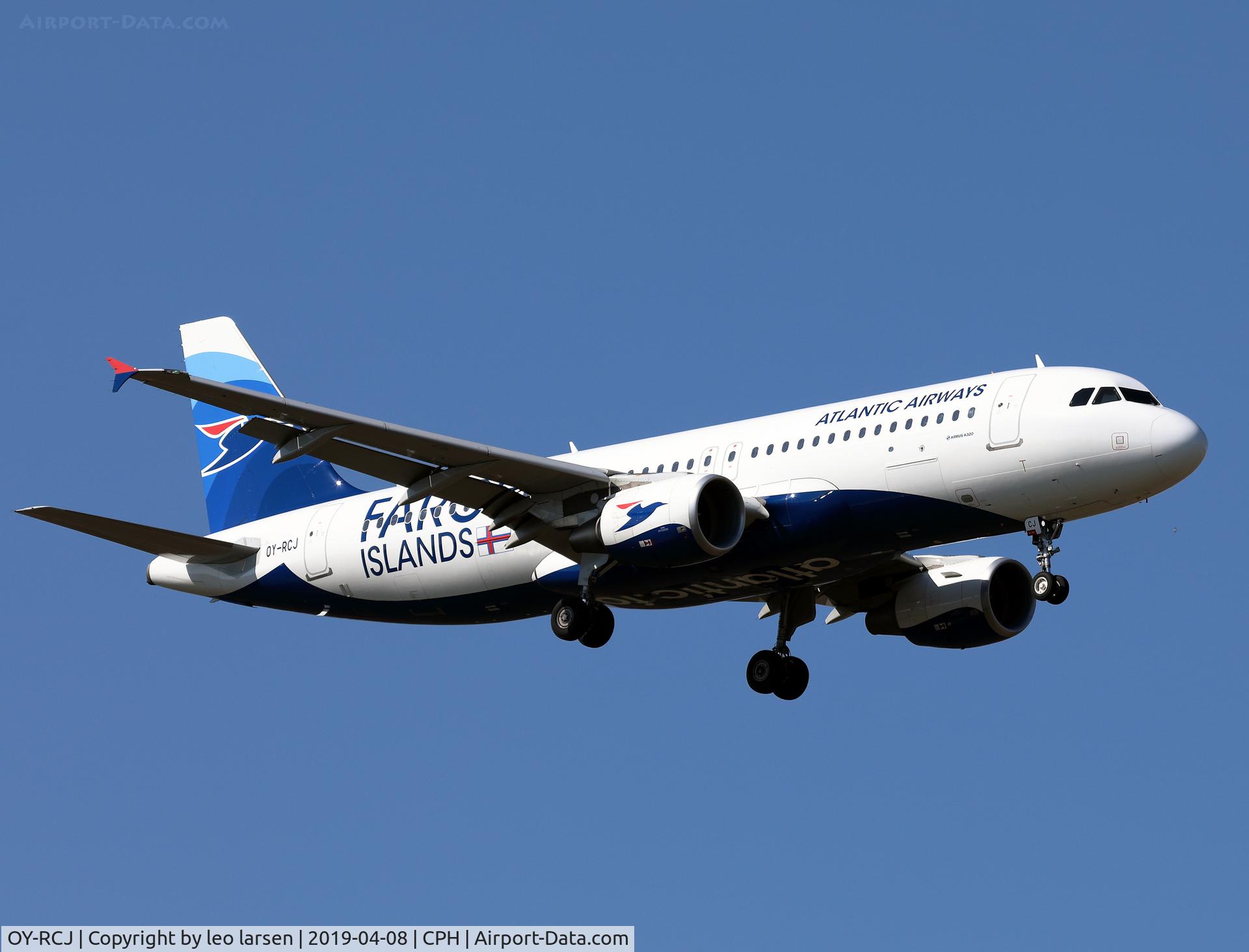 OY-RCJ, 2016 Airbus A320-214 C/N 7465, Copenhagen 8.4.2019