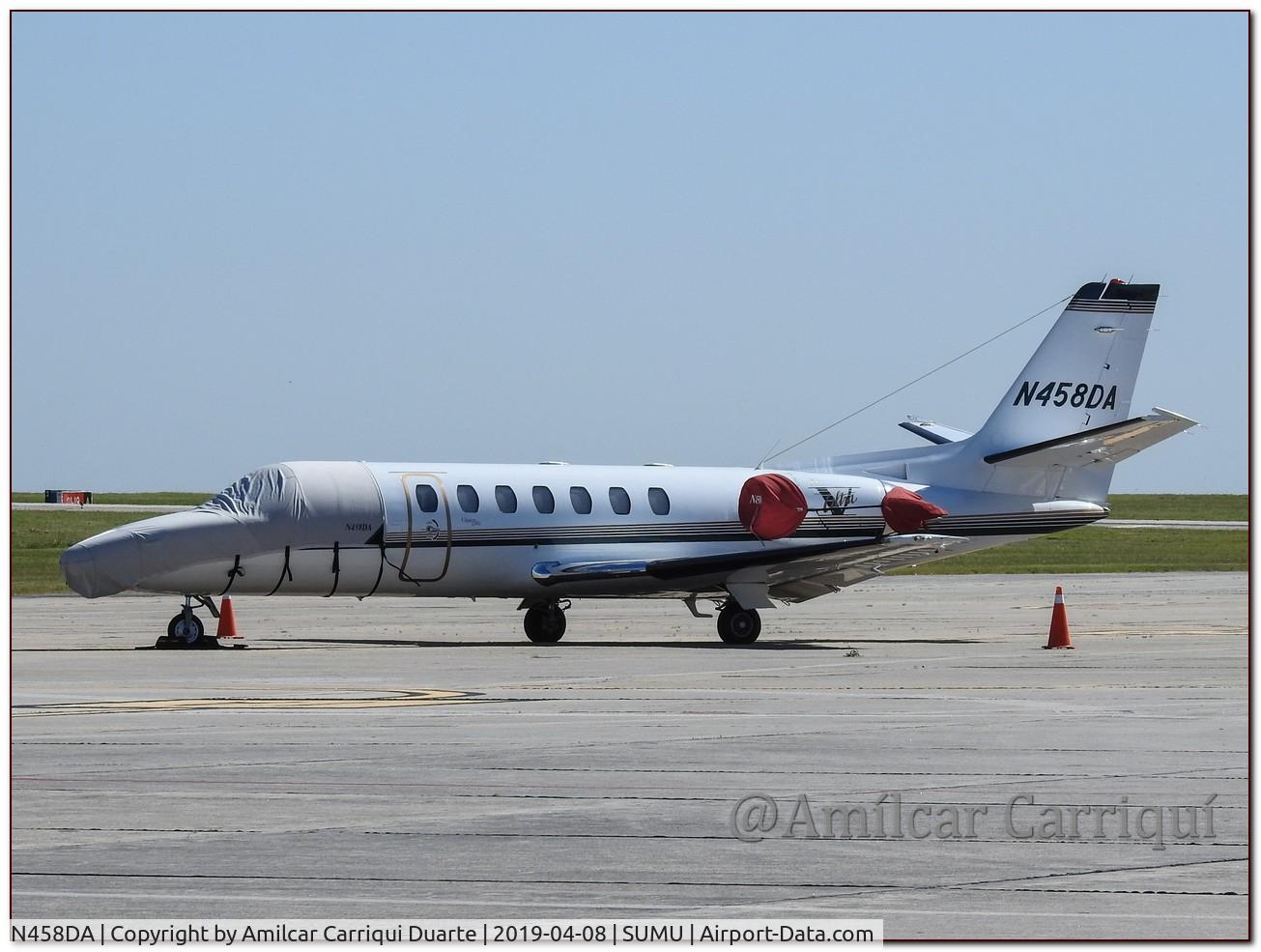 N458DA, Cessna 560 C/N 560-0458, Landed at SUMU
