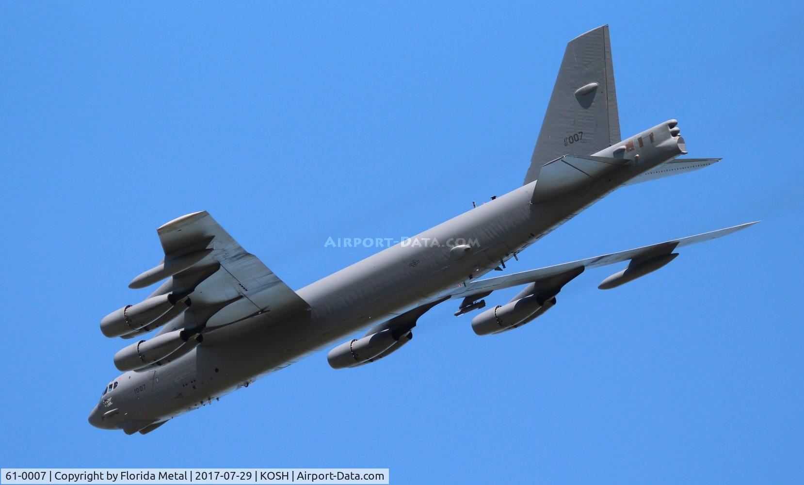 61-0007, 1961 Boeing B-52H Stratofortress C/N 464434, B-52H