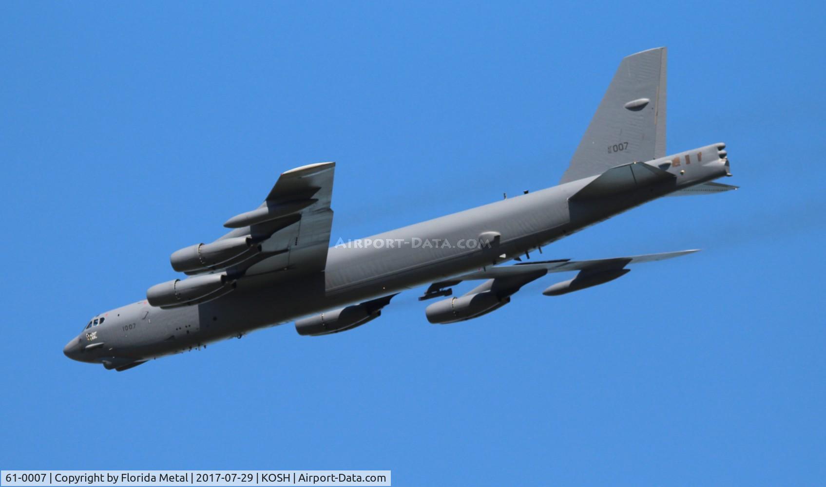 61-0007, 1961 Boeing B-52H Stratofortress C/N 464434, B-52H