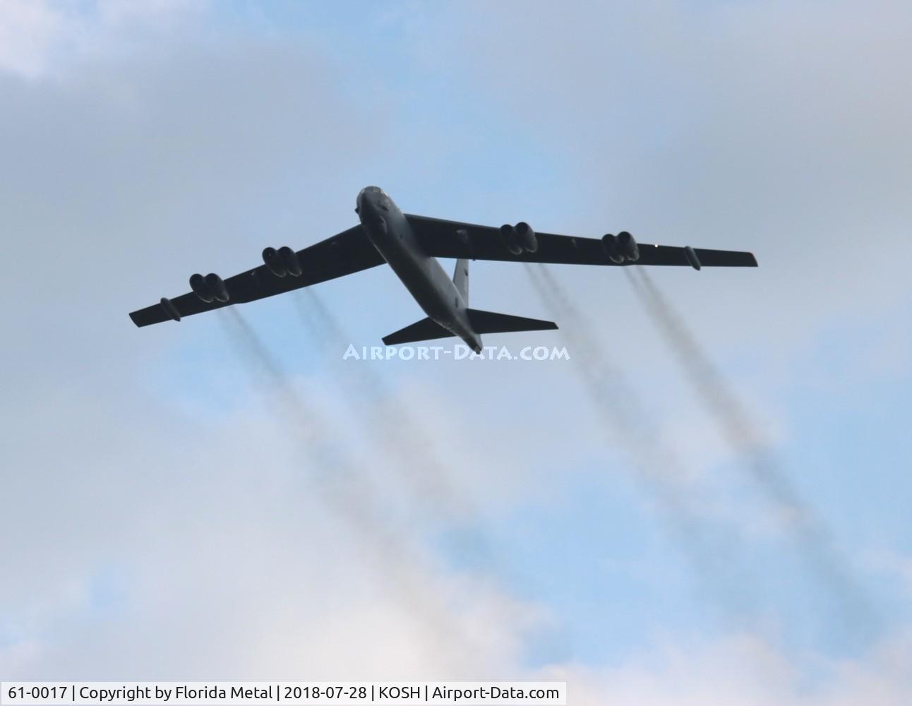 61-0017, 1961 Boeing B-52H Stratofortress C/N 464444, B-52H