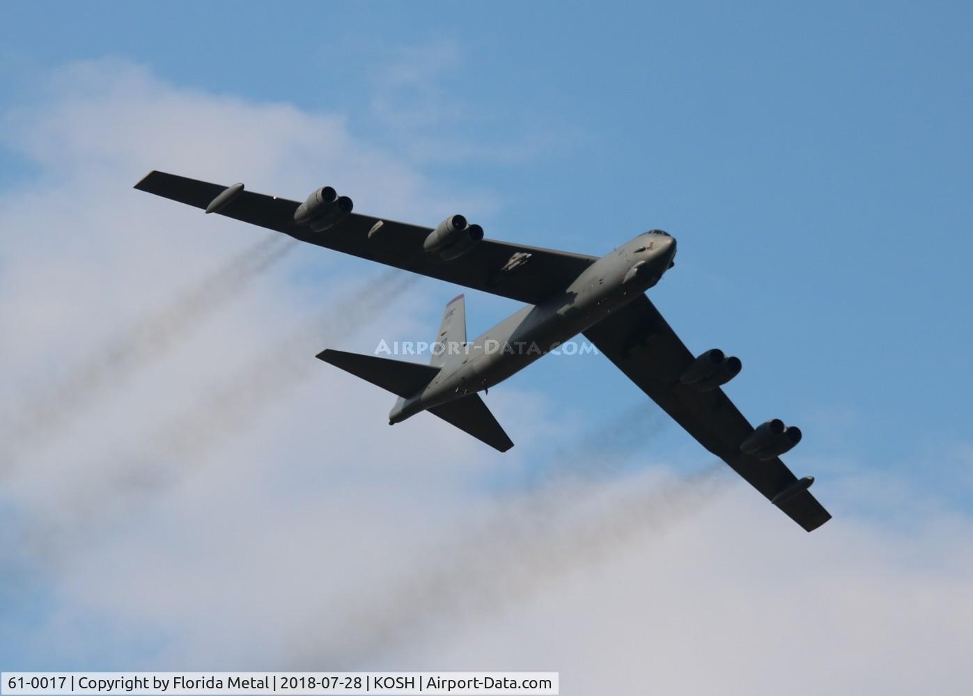61-0017, 1961 Boeing B-52H Stratofortress C/N 464444, B-52H
