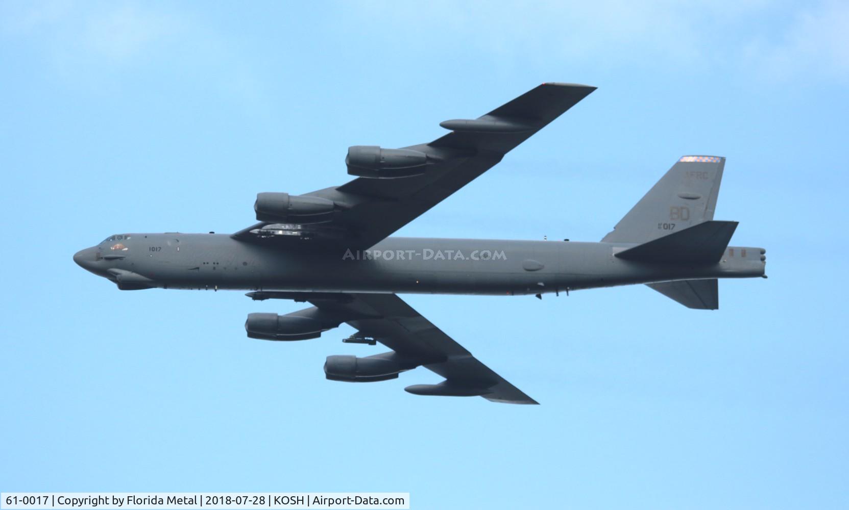 61-0017, 1961 Boeing B-52H Stratofortress C/N 464444, B-52H